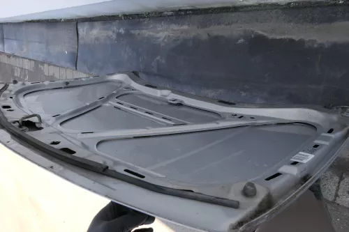 VW Golf 4 Motorhaube Haube Klappe vorne silber grau LA7W reflexsilber Frontklape (123388)