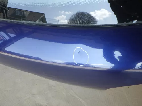 Audi A3 8L Heckklappe Kofferraumklappe Klappe hinten blau LZ5K (123400)