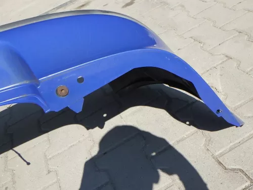 VW Golf 4 Limousine Stoßstange hinten Heckstoßstange Stoßfänger BLAU LW5Z (123413)