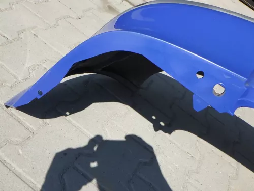 VW Golf 4 Limousine Stoßstange hinten Heckstoßstange Stoßfänger BLAU LW5Z (123413)