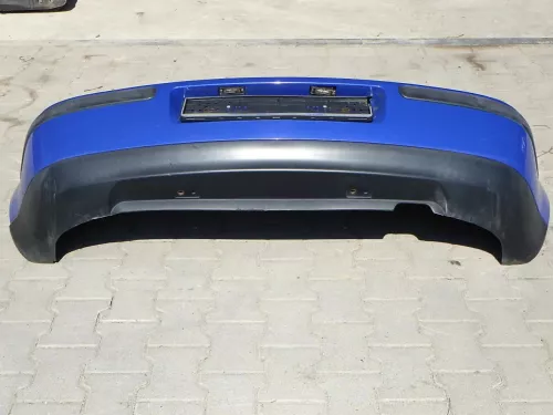 VW Golf 4 Limousine Stoßstange hinten Heckstoßstange Stoßfänger BLAU LW5Z (123413)