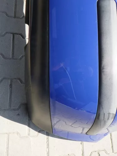 VW Golf 4 Limousine Stoßstange hinten Heckstoßstange Stoßfänger BLAU LW5Z (123413)
