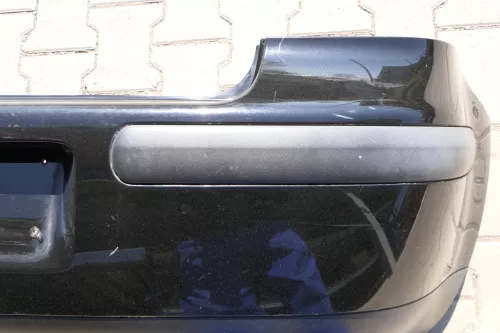 VW Golf 4 Limousine Stoßstange hinten Heckstoßstange Stoßfänger schwarz L041 sch (123419)