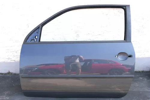 VW Lupo Seat Arosa Tür vorne links Fahrertür grau LC7V (für manuell Fensterheber