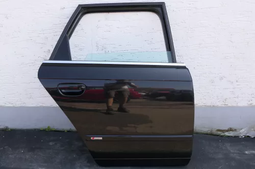 Audi A4 B6 8E Türblatt Tür hinten rechts schwarz LZ9Y phantomschwarz Kombi+Limo (123498)