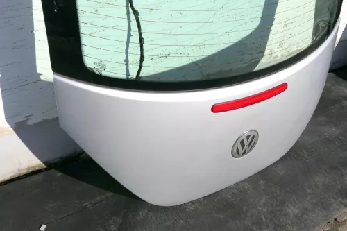 VW New Beetle 1C 9C Heckklappe mit Scheibe Klappe hinten silber LA7W (ohneSchlo (123517)