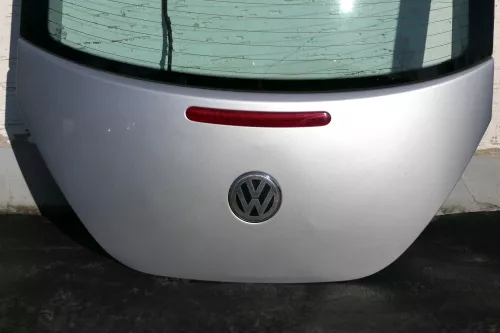 VW New Beetle 1C 9C Heckklappe mit Scheibe Klappe hinten silber LA7W (ohneSchlo (123517)