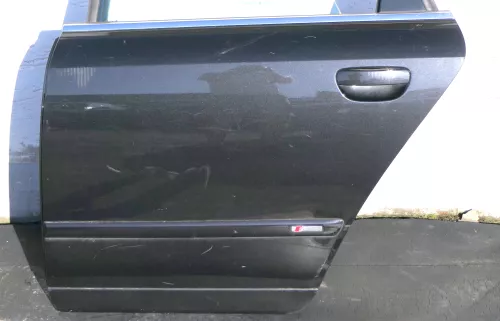 Audi A4 B6 8E Türblatt Tür hinten links schwarz LZ9W Kombi+Limo -ohne Anbauteile (123518)