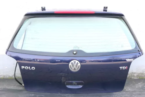 VW Polo 9N3 9N Heckklappe Kofferraumklappe Klappe blau LB5N indigoblau