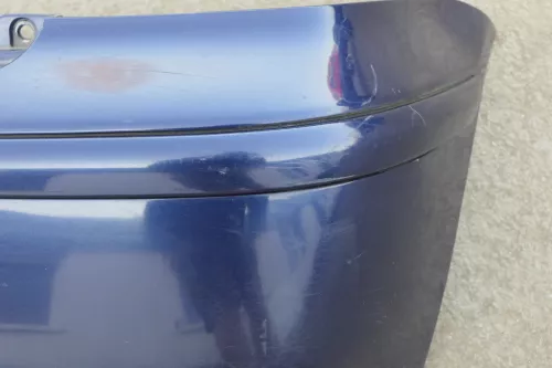 VW Polo 6N2 Stoßstange hinten Heckstoßstange Stoßfänger blau LB5N indigoblau (123557)