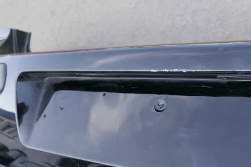 VW Golf 4 Limousine Stoßstange hinten Heckstoßstange Stoßfänger schwarz L041 yy (123606)