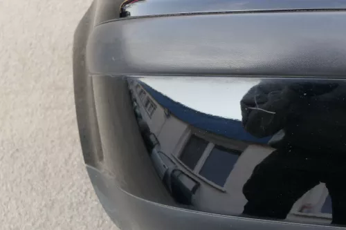 VW Golf 4 Limousine Stoßstange hinten Heckstoßstange Stoßfänger schwarz L041 yy (123606)