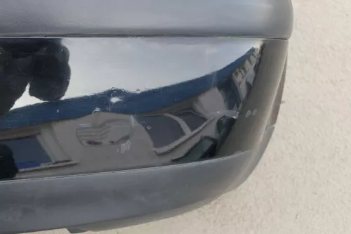 VW Golf 4 Limousine Stoßstange hinten Heckstoßstange Stoßfänger schwarz L041 yy (123606)