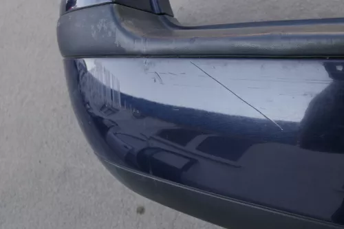 VW Golf 4 Bora Kombi Stoßstange hinten Heckstoßstange Stoßfänger blau LA5G perl (123611)