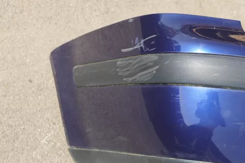 VW Golf 4 Bora Kombi Stoßstange hinten Heckstoßstange Stoßfänger blau LB5N indi (123633)