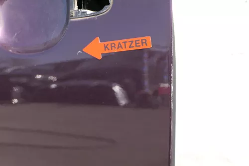 VW Polo 9N 9N3 Tür vorne links Fahrertür braun lila LC3W 2/3-Türer (123637)