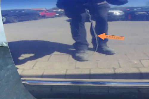 VW Passat 3B 3BG Kombi + Limo Tür vorne links Fahrertür blau LB5N indigoblau (123669)