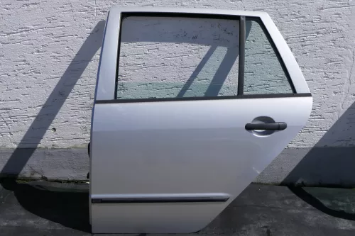Skoda Fabia 6Y Combi Variant Kombi Tür hinten links grau silber LF7T 9102