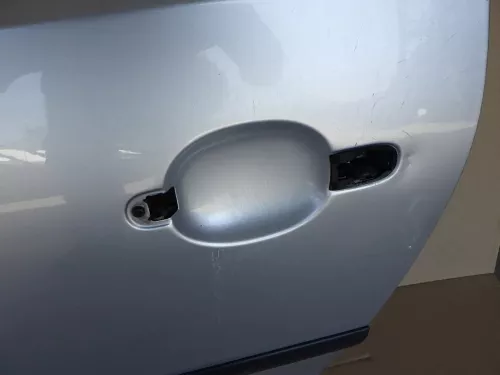 VW Polo 9N 9N3 Tür vorne links Fahrertür silber LA7W 2/3-Türer-ohneAnbauteile (123720)