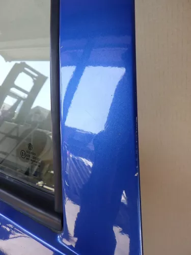 VW Golf 4 Bora Tür hinten links nur Kombi / Variant blau LA5W (123726)