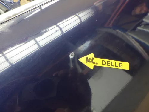 VW Passat 3B 3BG Kombi Limo Tür vorne rechts Beifahrertür blau LD5Q ohneAnbaute (123760)