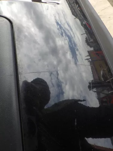 VW Golf 4 Limousine Stoßstange hinten Heckstoßstange Stoßfänger schwarz LC9Z lei (123784)