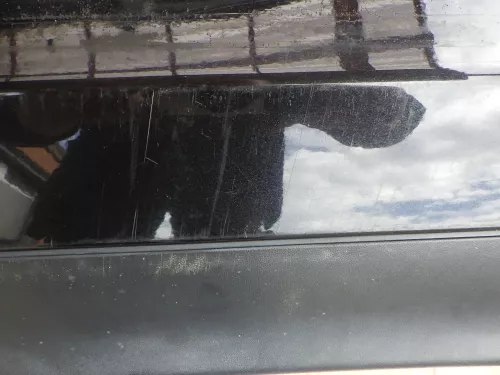 VW Golf 4 Limousine Stoßstange hinten Heckstoßstange Stoßfänger schwarz LC9Z lei (123784)