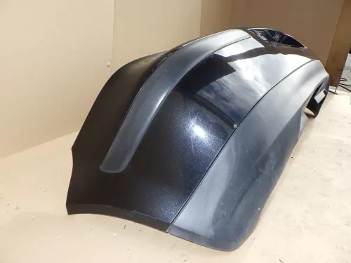 VW Golf 4 Limousine Stoßstange hinten Heckstoßstange Stoßfänger schwarz LC9Z lei (123784)