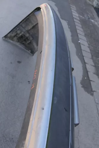 Audi 80 8C Stoßstange Heckstoßstange hinten Heckstoßfänger grau LY7P Limousine (123840)