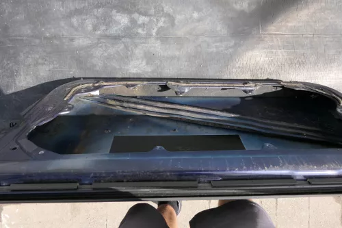 VW Golf 4 Tür vorne rechts Beifahrertür 2/3-Türer blau LB5N indigoblau 79,99 (123849)