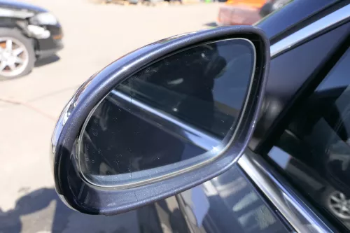 VW Passat 3C Spiegel Außenspiegel links nur das Glas automatisch abblendbar (125007)
