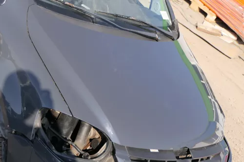 VW Fox 5Z Motorhaube Klappe vorn vorne grau LI7F urbangrau (125201)