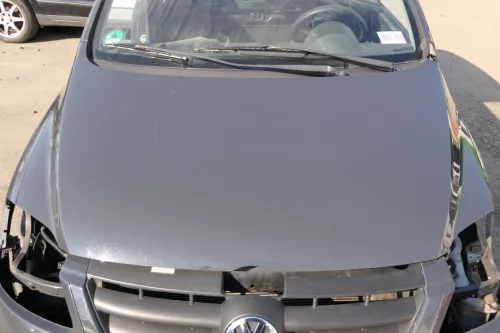 VW Fox 5Z Motorhaube Klappe vorn vorne grau LI7F urbangrau