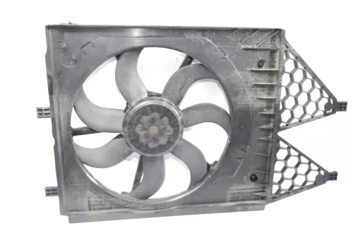 VW Polo 6R Kühler Lüfter Kühlerlüfter 6R0959455E 6Q0959455AD mit Zarge (125429)