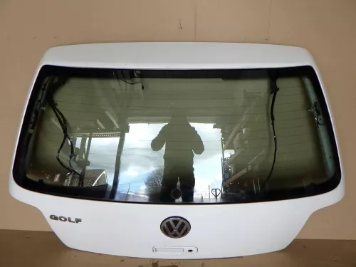 VW Golf 4 Limousine Heckklappe Kofferraumklappe Klappe hinten weiß LB9A