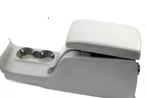 VW Passat 3BG Mittelarmlehne Armlehne Fach Lehne Mittelkonsole Leder grau