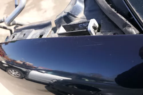 Audi A2 8Z Kotflügel vorne links blau LZ5Q (125840)