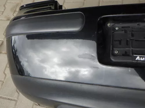 VW Golf 4 Limousine Stoßstange hinten Heckstoßstange Stoßfänger schwarz L041 uni (125938)
