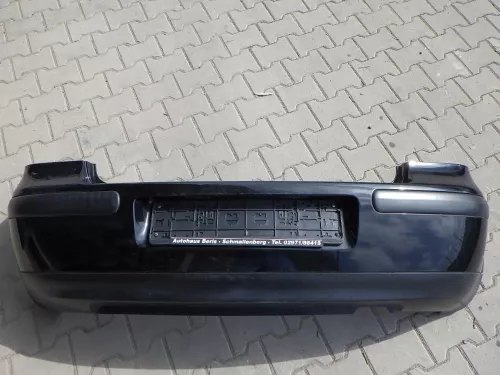 VW Golf 4 Limousine Stoßstange hinten Heckstoßstange Stoßfänger schwarz L041 uni