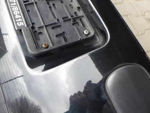 VW Golf 4 Limousine Stoßstange hinten Heckstoßstange Stoßfänger schwarz L041 uni (125938)