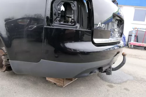 Audi A6 4B Kombi Avant Stoßstange hinten Heckstoßstange schwarz LY9B brilliantsc (126068)