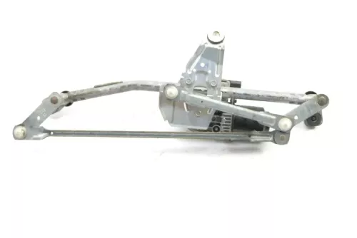 VW Passat 3C Wischermotor Motor Scheibenwischer vorne Gestänge 3C1955419A (127201)