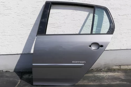 VW Golf 5 V 1K Tür Türrahmen hinten links 4/5-Türer grau LA7T unites grey