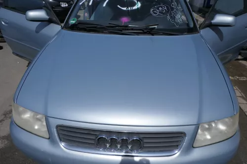 Audi A3 8L Motorhaube Frontklappe Haube blau Kristalblau LY7R auch für Facelift