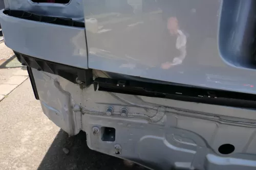 Audi A3 8L Facelift Heckklappe Kofferraumklappe Klappe hinten blau LY7R OHNE Anb (127742)