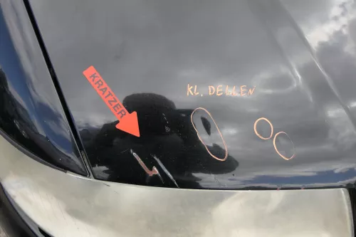 Audi A3 8L Motorhaube Frontklappe Haube schwarz LY9B auch für Facelift (128002)