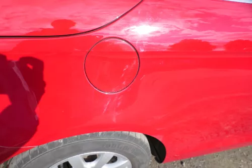 VW Eos 1F Tankdeckel Klappe Tankklappe Deckel Tank rot LA3H (128048)