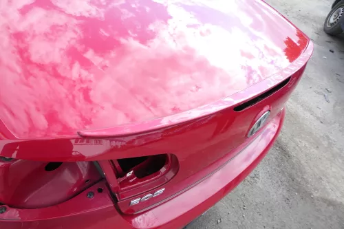 VW Eos 1F Cabrio Heckklappe Klappe Kofferraumklappe rot LA3H (128049)