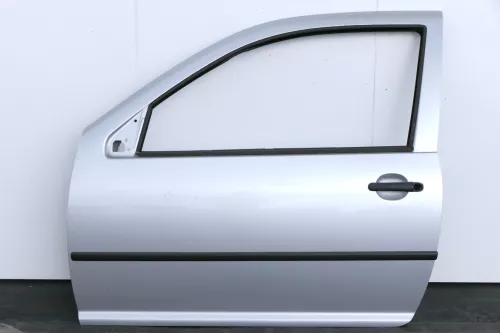 VW Golf 4 Tür vorne links Fahrertür 2/3-Türer silber  (128573)