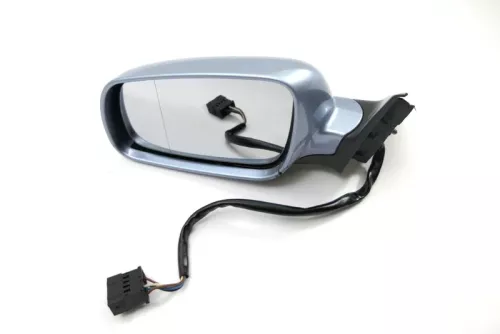 VW Passat 3B 3BG elektrischer Spiegel Außenspiegel links mit Glas Blau LL5Y